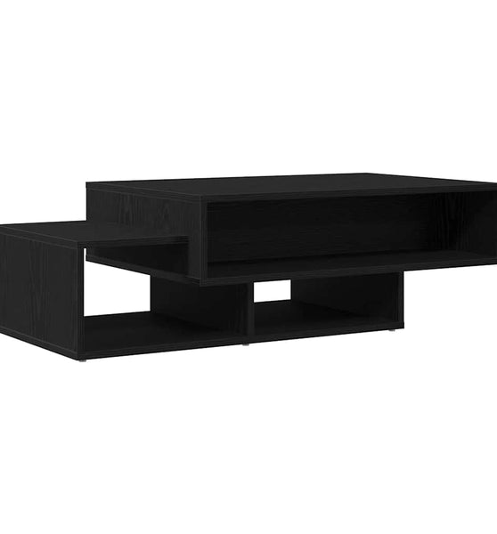 Couchtisch Schwarz Eichen-Optik 105x55x32 cm Holzwerkstoff