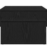 Couchtisch Schwarz Eichen-Optik 105x55x32 cm Holzwerkstoff