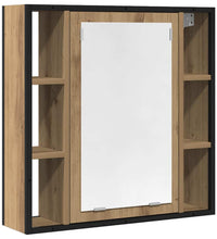 Bad-Spiegelschrank Artisan-Eiche 60x16x60cm Holzwerkstoff