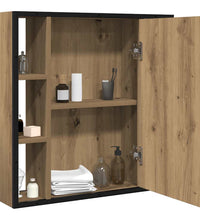 Bad-Spiegelschrank Artisan-Eiche 60x16x60cm Holzwerkstoff