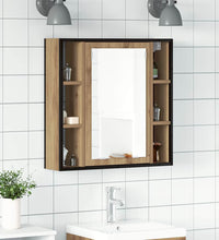 Bad-Spiegelschrank Artisan-Eiche 60x16x60cm Holzwerkstoff
