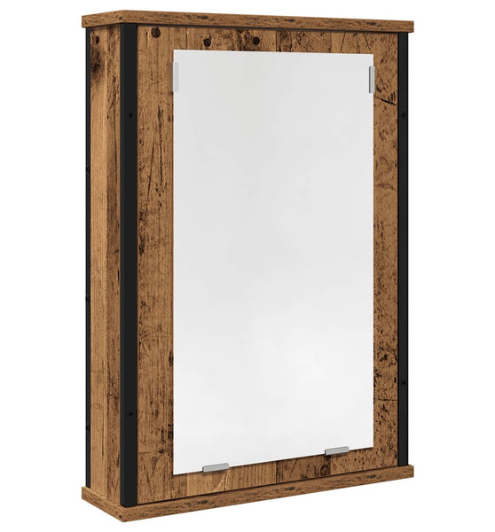 Bad-Spiegelschrank Altholz-Optik 42x12x60 cm Holzwerkstoff