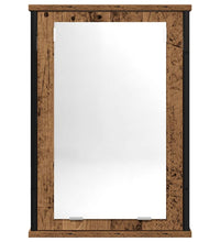 Bad-Spiegelschrank Altholz-Optik 42x12x60 cm Holzwerkstoff
