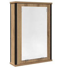 Bad-Spiegelschrank Artisan-Eiche 42x12x60 cm Holzwerkstoff