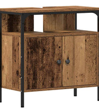 Waschbeckenunterschrank Altholz-Optik 60x30x60 cm Holzwerkstoff