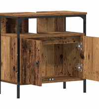 Waschbeckenunterschrank Altholz-Optik 60x30x60 cm Holzwerkstoff