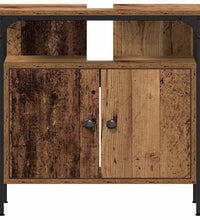 Waschbeckenunterschrank Altholz-Optik 60x30x60 cm Holzwerkstoff