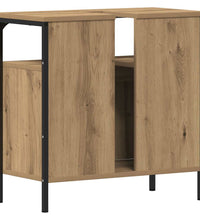 Waschbeckenunterschrank Artisan-Eiche 60x30x60 cm Holzwerkstoff