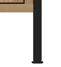 Waschbeckenunterschrank Artisan-Eiche 60x30x60 cm Holzwerkstoff