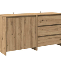 2-tlg. Sideboard Artisan-Eiche Holzwerkstoff