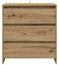 2-tlg. Sideboard Artisan-Eiche Holzwerkstoff