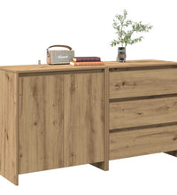 2-tlg. Sideboard Artisan-Eiche Holzwerkstoff