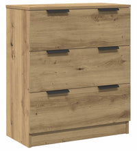 Sideboards 3 Stk. Artisan-Eiche 60x30x70 cm Holzwerkstoff