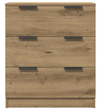 Sideboards 3 Stk. Artisan-Eiche 60x30x70 cm Holzwerkstoff