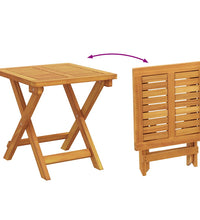 Sonnenliegen 2 Stk. mit Tisch Massivholz Akazie
