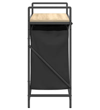 Wäschekorb 2 Fächer mit Ablage Sonoma-Eiche