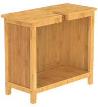 Waschbeckenunterschrank Bambus 67x28x60 cm