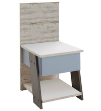 FMD Nachttisch mit 1 Schublade 34,2x39x69 cm Sandeiche-Optik