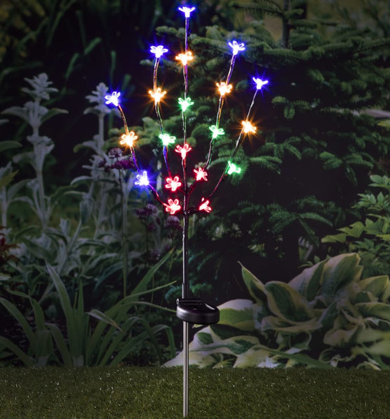 HI LED-Gartenleuchte Blütenbaum 20 Lampen
