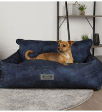 Scruffs & Tramps Hundebett Kensington Größe M 60x50 cm Marineblau