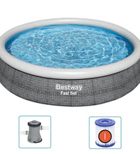 Swimmingpool-Set Rund 366x76 cm