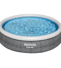 Swimmingpool-Set Rund 366x76 cm