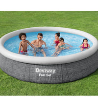 Swimmingpool-Set Rund 366x76 cm
