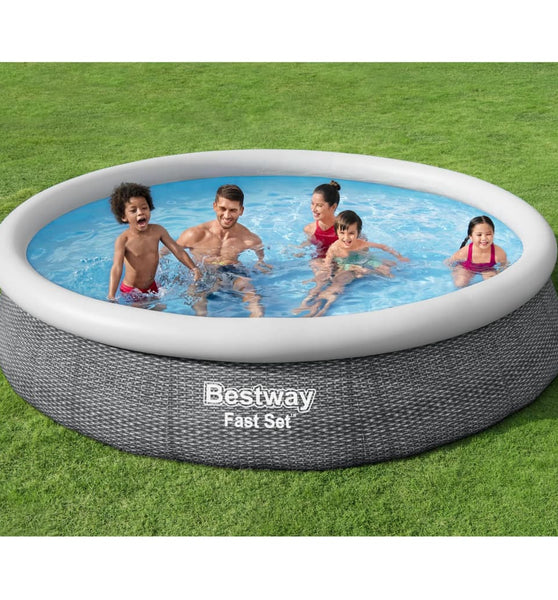 Swimmingpool-Set Rund 366x76 cm