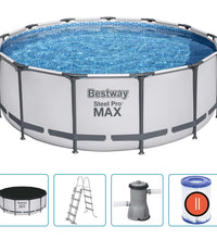 Steel Pro MAX Rund Pool-Set 396x122 cm