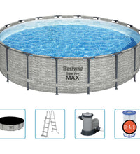 Power Steel Swimmingpool 549x122 cm