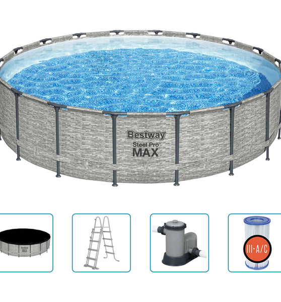 Power Steel Swimmingpool 549x122 cm