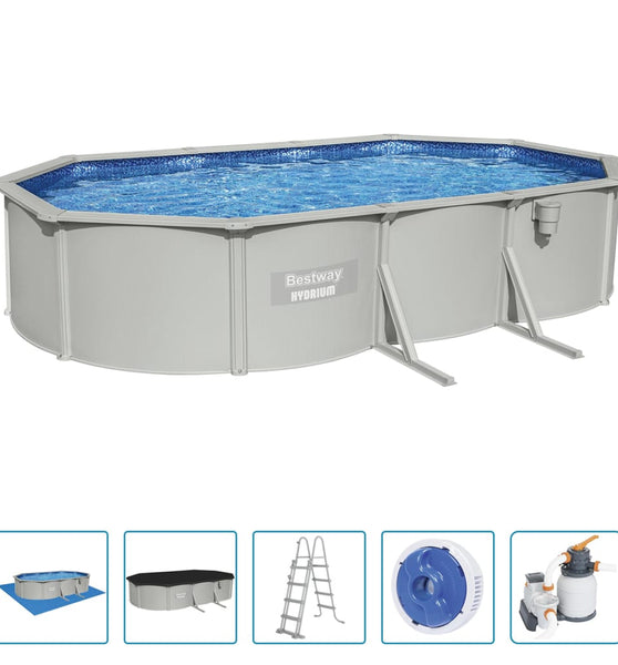 Hydrium Frame-Pool Oval 610x360x120 cm