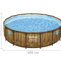Power Steel Swimmingpool-Set 488x122 cm