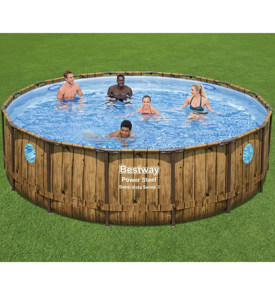 Power Steel Swimmingpool-Set 488x122 cm