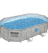 Power Steel Pool-Set 488x305x107 cm