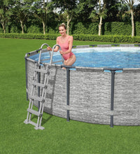 Power Steel Swimming Pool Rund 488x122 cm