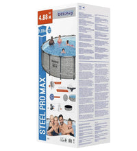 Power Steel Swimming Pool Rund 488x122 cm