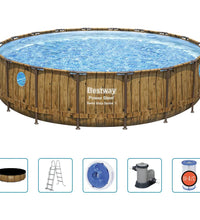 Power Steel Swimmingpool-Set 549x122 cm