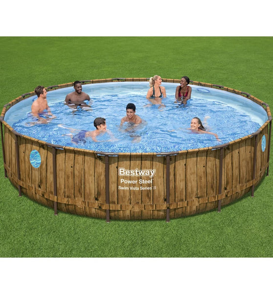 Power Steel Swimmingpool-Set 549x122 cm