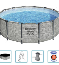 Power Steel Swimming Pool 427x122 cm