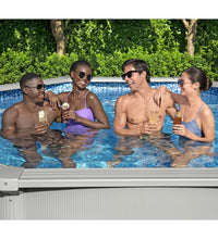 Hydrium Oberirdisches Frame-Pool Rund 360x120 cm