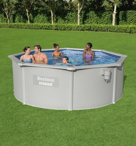 Hydrium Oberirdisches Frame-Pool Rund 360x120 cm