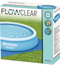 Pool-Bodenplane Flowclear 396×396 cm