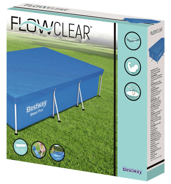 Flowclear Poolabdeckung 304x205x66 cm