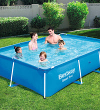 Steel Pro Swimming Pool mit Stahlrahmen 259x170x61 cm 56403