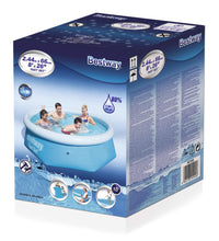 Fast Set Aufblasbarer Swimmingpool Rund 244x66 cm 57265