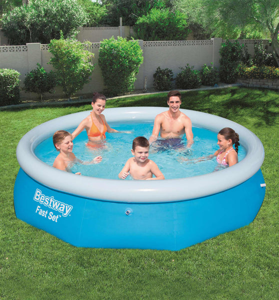 Fast Set Aufblasbarer Swimmingpool Rund 305x76 cm 57266