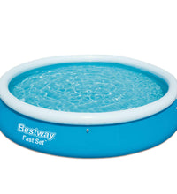Fast Set Aufblasbarer Swimmingpool Rund 366x76 cm 57273