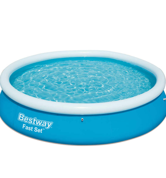 Fast Set Aufblasbarer Swimmingpool Rund 366x76 cm 57273