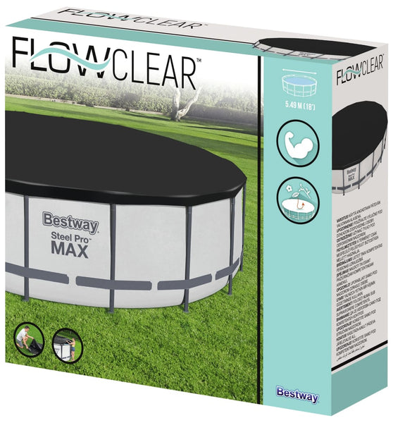 Bestway Flowclear Fast Set Poolabdeckung 555 cm